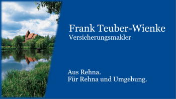 Visitenkarte Versicherungsmarkler Frank Teuber-Wienke